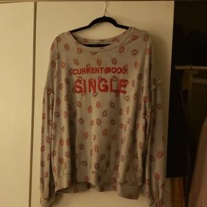 Fashion sweat shirt